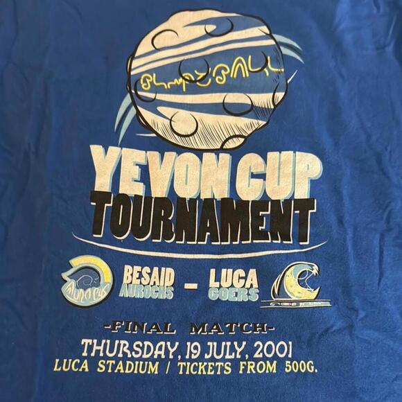 Final Fantasy X Blitzball Yevon Cup Tournament T-Shirt - Picture 3 of 3